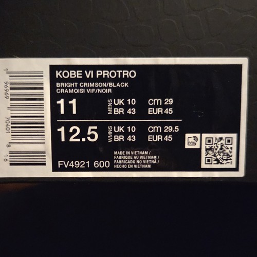 Nike kobe protro low reverse - nike,