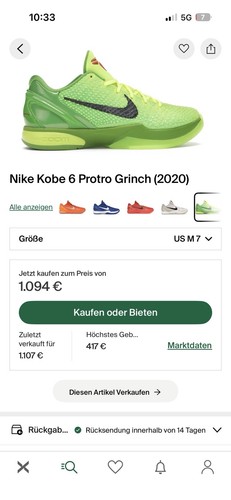 Nike zoom kobe protro low - 6,